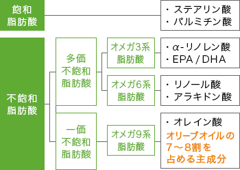 脂肪酸の種類